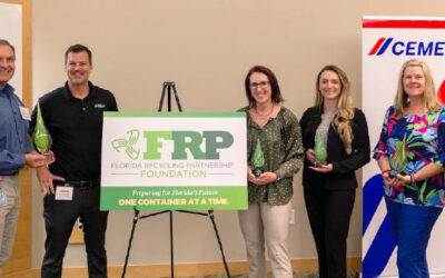 Florida Department of Environmental Protection and the Florida Recycling Partnership Foundation Announce Recycling Awards During Florida Recycles Day